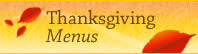 Thanksgiving Menus